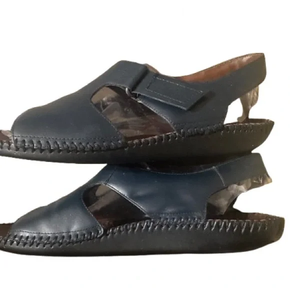 Naturalizer Scout Leather Sandals 8.5 Narrow - Picture 4 of 6